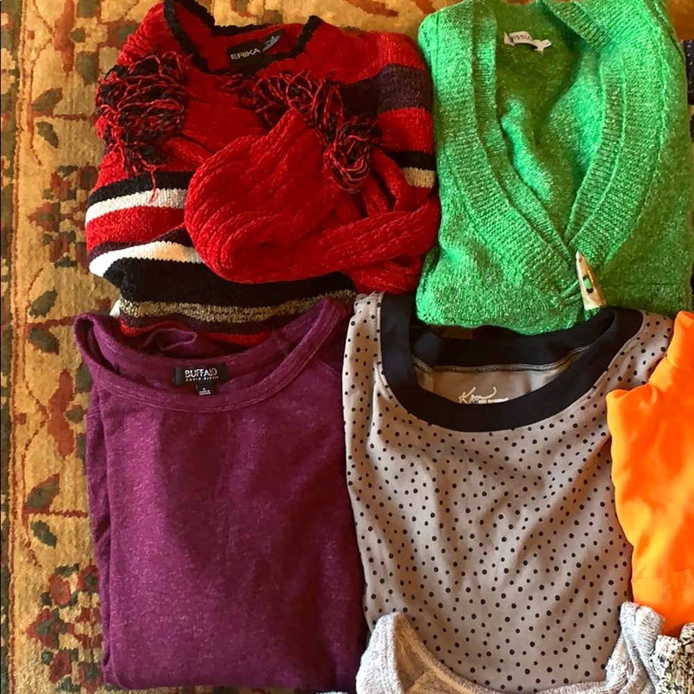 Bundle Of Sweaters And Tops - image 2
